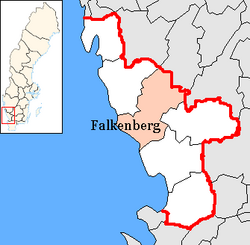 Falkenberg Municipality in Halland County